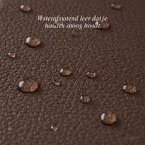 Emily (bruin) - Hertenleren (American deerskin) handschoenen met warme wollen voering