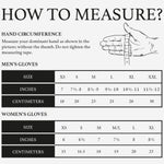 Leather Gloves Sizing Chart