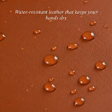Ivy (cognac) - Schapenleren handschoenen met wol/kasjmier voering & touchscreen-functie