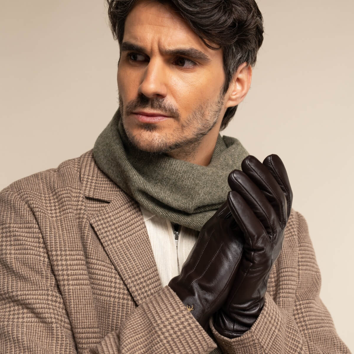 Men's Sheepskin Leather Gloves