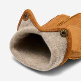 Kathleen (cognac) – Exclusieve dames handschoenen van pekari leer met kasjmier voering