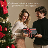 Emily (bruin) - Hertenleren (American deerskin) handschoenen met warme wollen voering