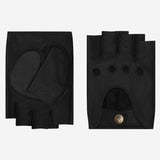 Selena (zwart) – Vingerloze autohandschoenen van soepel lamsleer voor dames