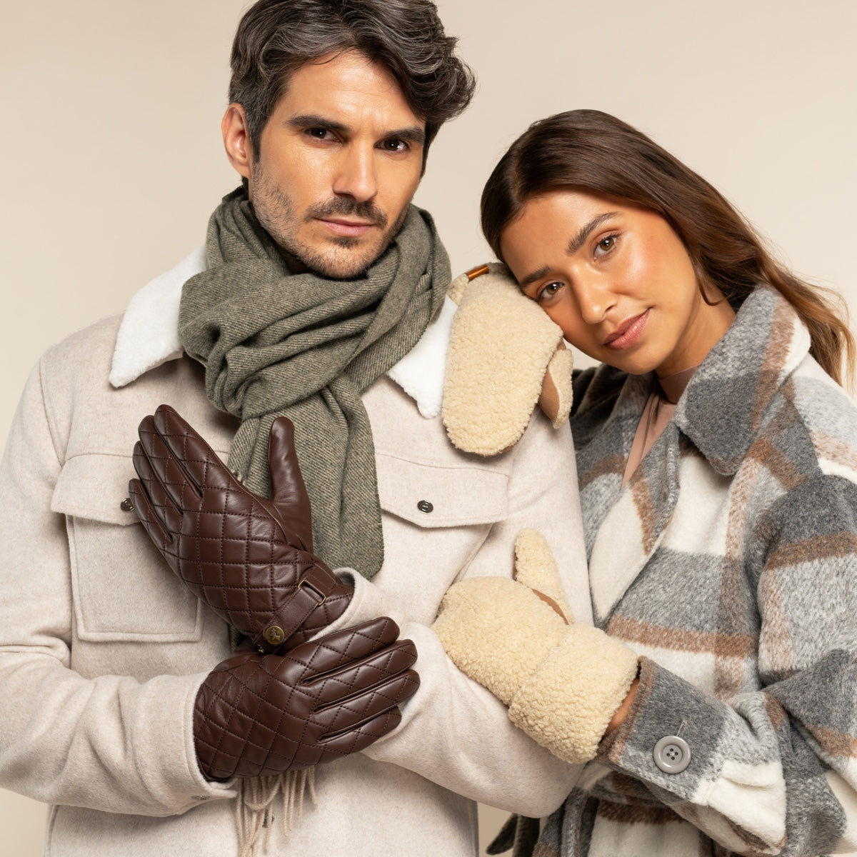 Alepo Handschuhe Herren Winter Warm, Echtes Schaffell Lederhandschuhe Herren Winter Touchscreen-SMS, Handschuhe Herren Leder mit Kaschmirfutter Fahren Motorradhandschuhe Alepo Handschuhe Herren Winter Warm, Echtes Schaffell Lederhandschuhe Herren Winter Touchscreen-SMS, Handschuhe Herren Leder mit Kaschmirfutter Fahren Motorradhandschuhe